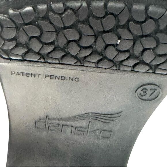 Dansko XP Women’s Clogs EU 37 US 6.5 Multicolor Striped Leather Slip-On - Picture 3 of 10